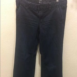 Mossimo Premium Denim Trouser Sz 6 Fit 3 Dark Wash
